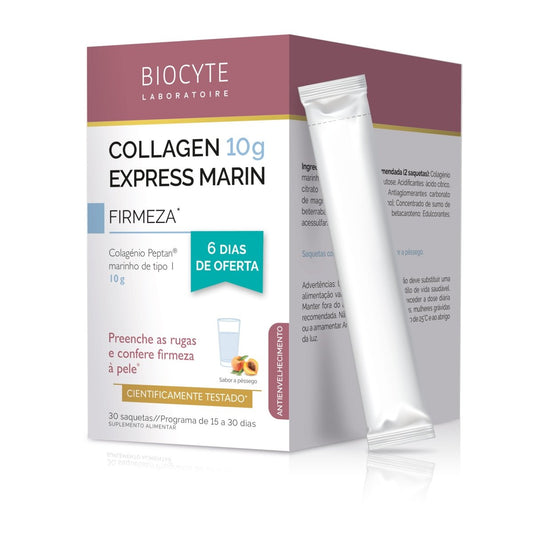 Collagen Express Marin 10g Trio - Colagénio - Biocyte Portugal