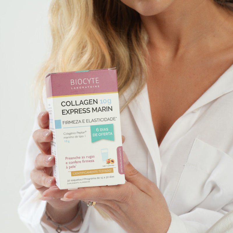 Collagen Express Marin 10g Trio - Colagénio - Biocyte Portugal