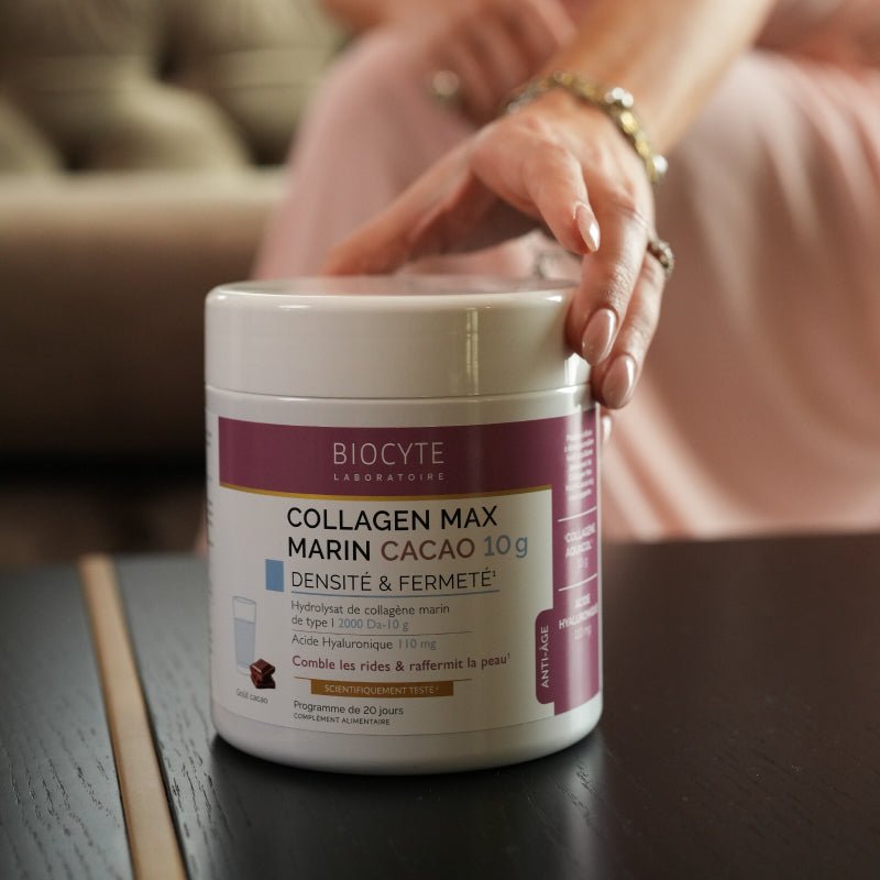 Collagen Max Marin Cacau 10g - Suplemento Alimentar - Biocyte Portugal