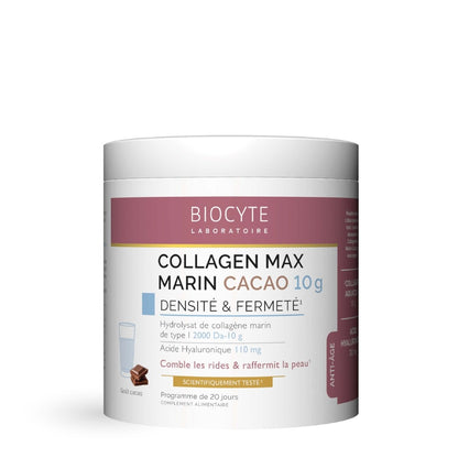 Collagen Max Marin Cacau 10g - Suplemento Alimentar - Biocyte Portugal