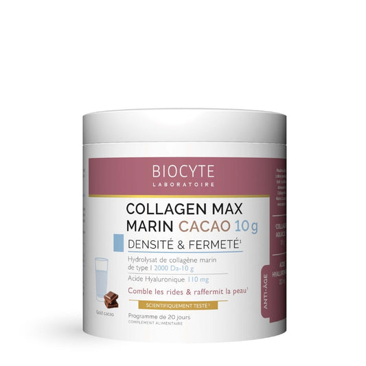 Collagen Max Marin Cacau 10g - Suplemento Alimentar - Biocyte Portugal