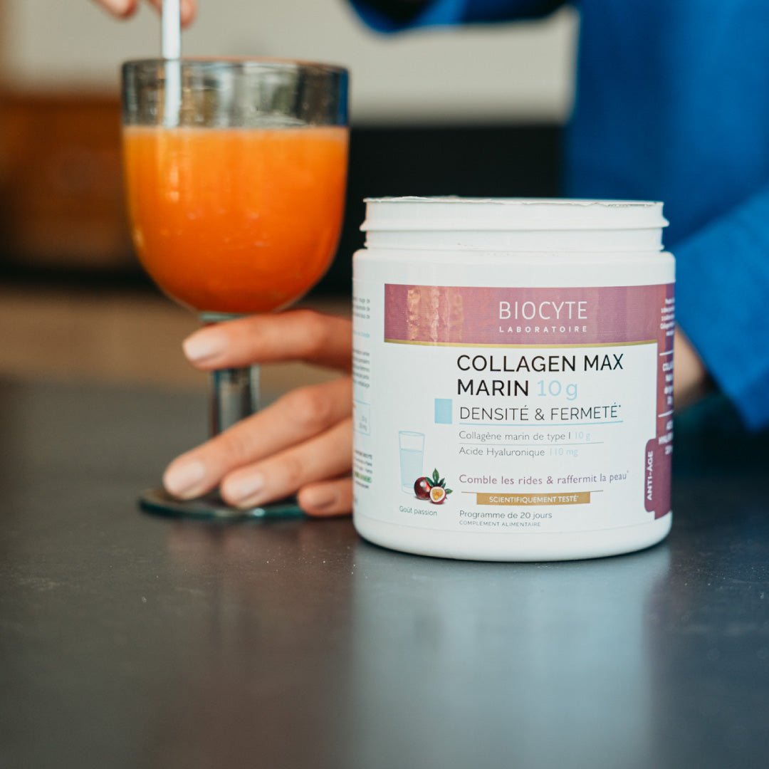 Collagen Max Marin Maracujá 10g - Suplemento Alimentar - Biocyte Portugal