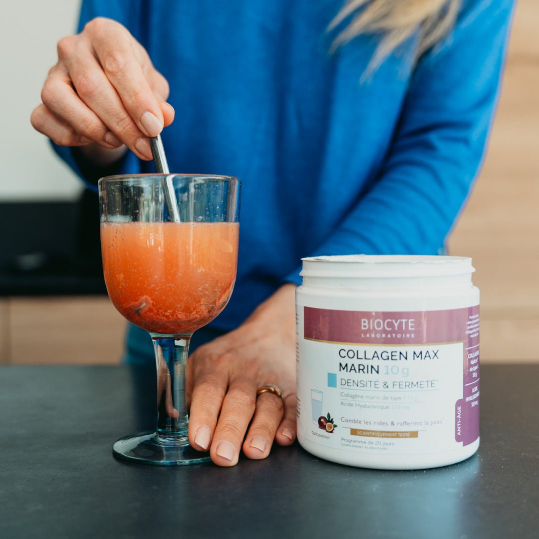 Collagen Max Marin Maracujá 10g - Suplemento Alimentar - Biocyte Portugal