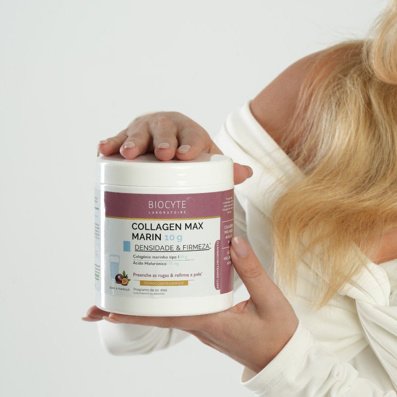 Collagen Max Marin Maracujá 10g - Colagénio - Biocyte Portugal