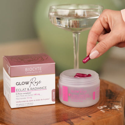 Glow Rose 60 Cápsulas - Suplemento Alimentar - Biocyte Portugal