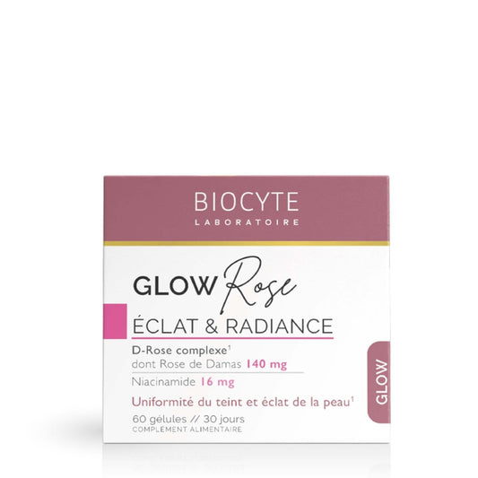 Glow Rose 60 Cápsulas - Suplemento Alimentar - Biocyte Portugal