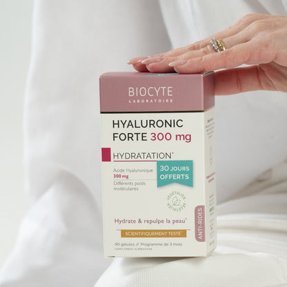 Hyaluronic Forte 300mg Trio - Ácido Hialurónico - Biocyte Portugal