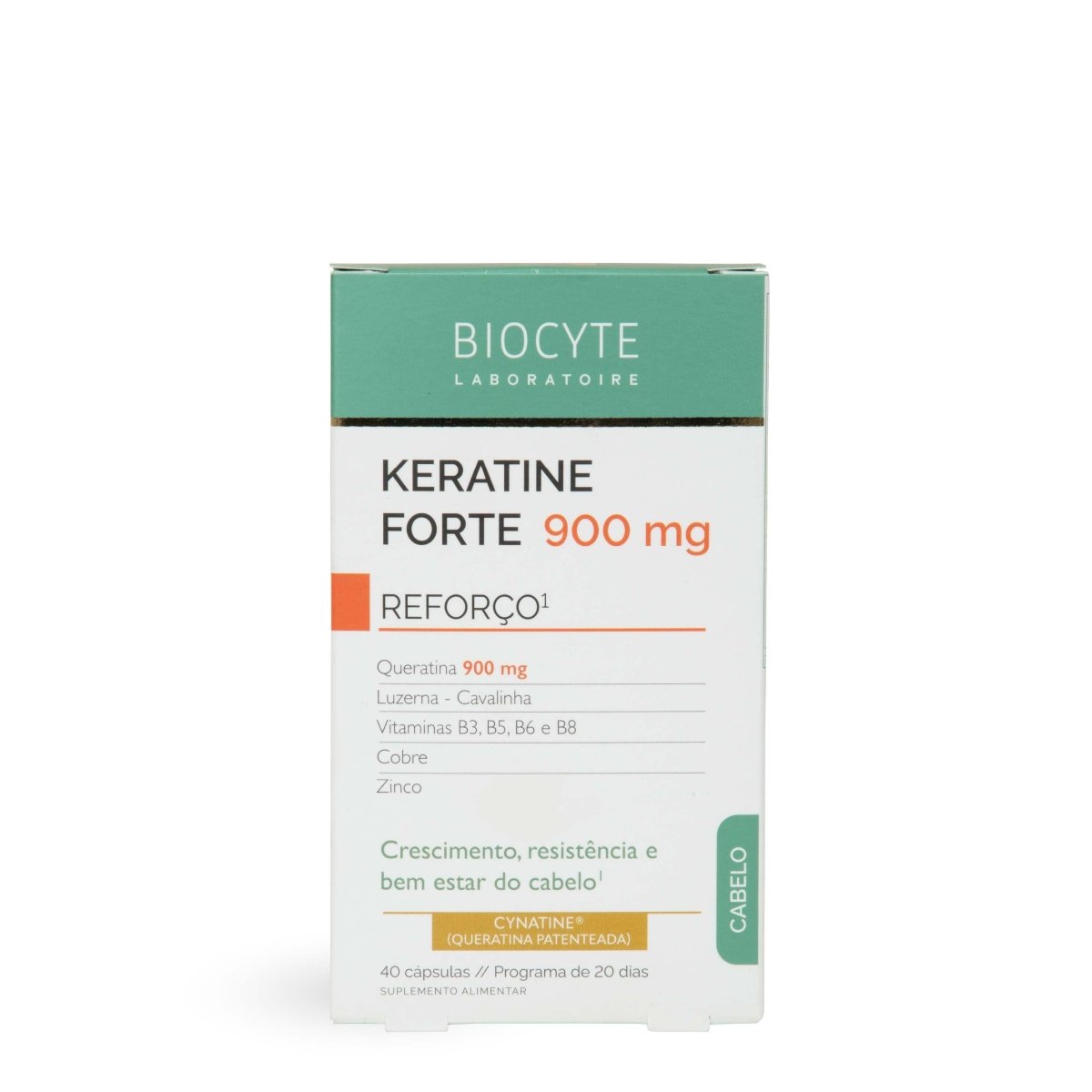 Keratine Forte 900mg - Queratina - Biocyte Portugal