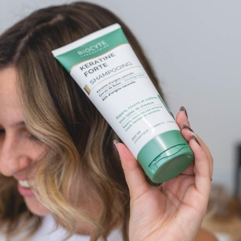 Keratine Forte Champô 200ml - Queratina - Biocyte Portugal