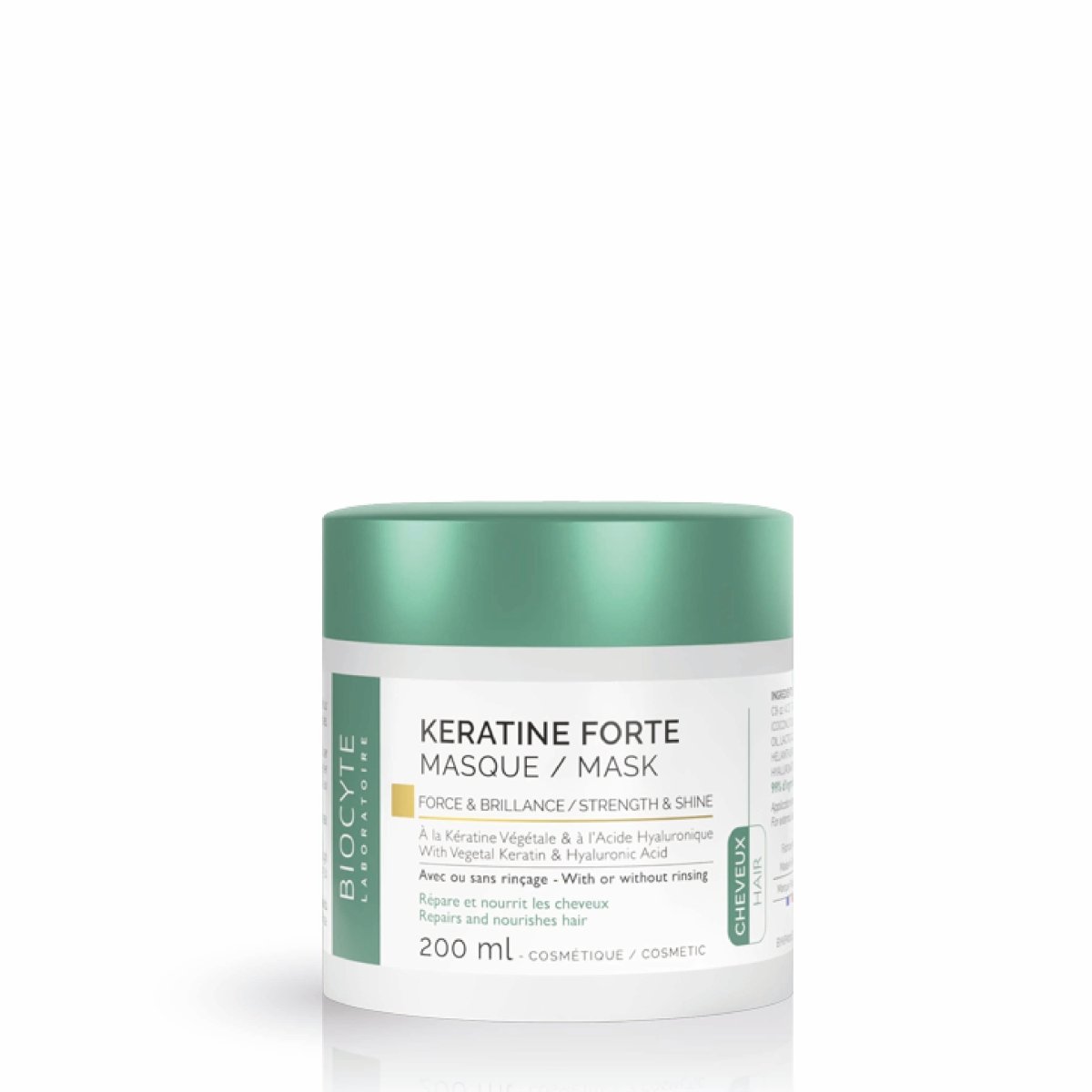 Keratine Forte Máscara 200ml - Queratina - Biocyte Portugal